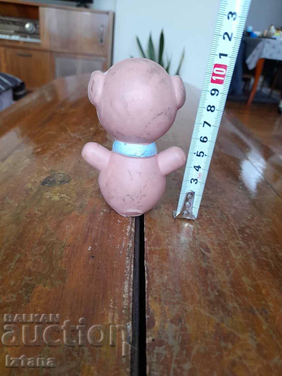 Παράδοση Παλιό λαστιχένιο γουρούνι παιχνίδι Παράδοση Παλιό λαστιχένιο γουρούνι παιχνίδι