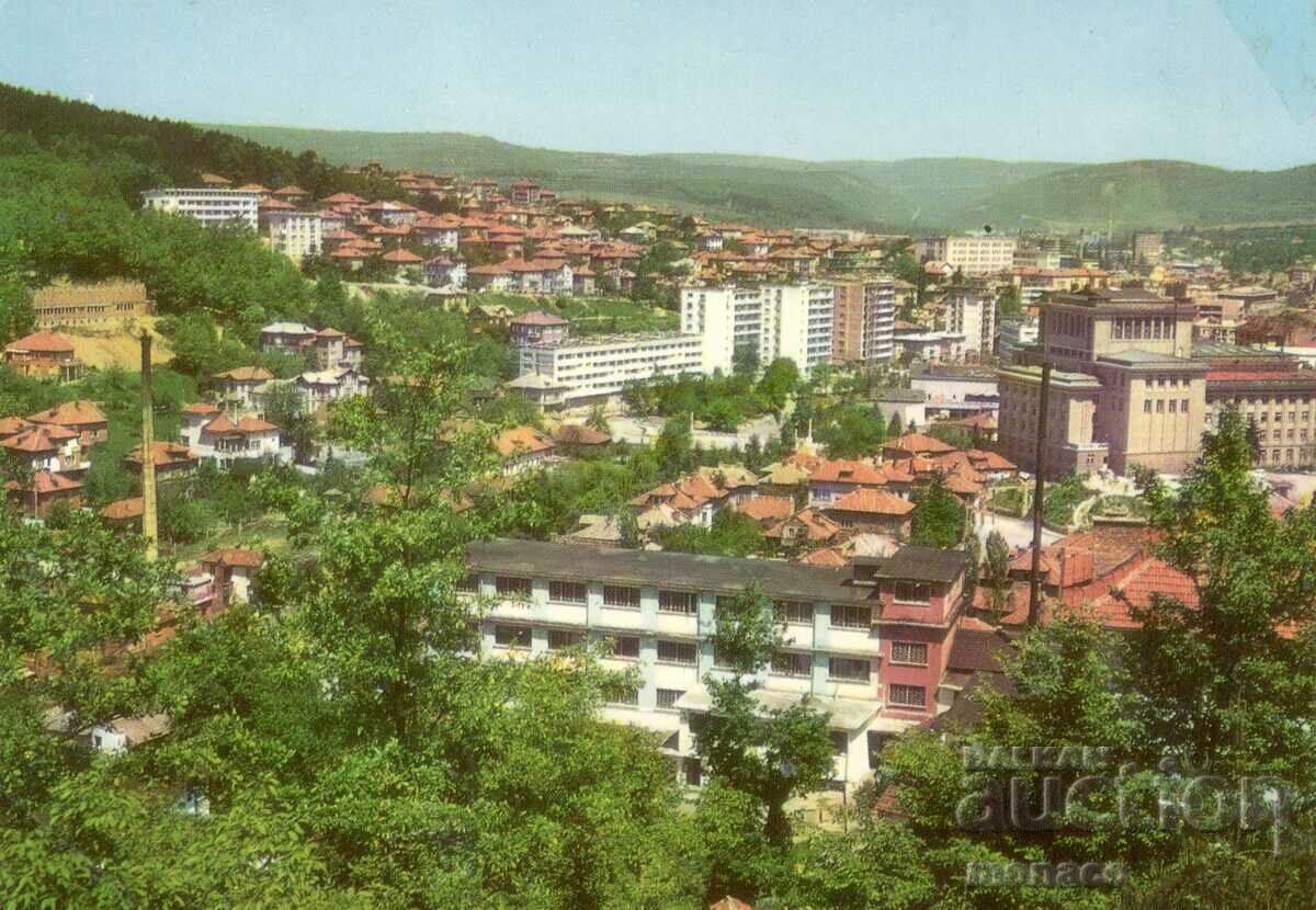 Old postcard - Gabrovo, View