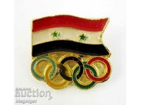 OLYMPIC BADGE-SYRIA-OLYMPIC COMMITTEE