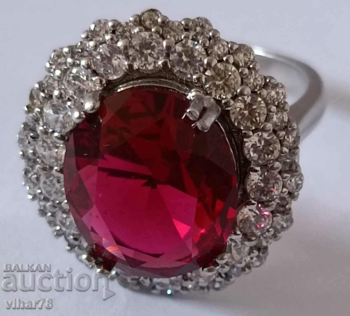 Silver ring with price 159.99 BGN | € 81.80