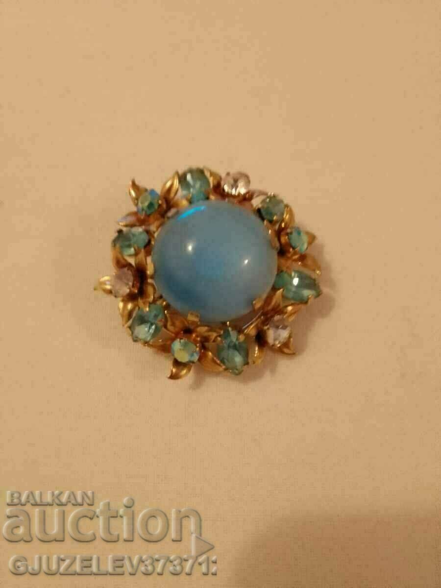 Livrarea Broșă sovietică de bronz de epocă