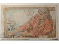 20 φράγκα Γαλλία 1942 / 20 φράγκα Γαλλία 1942