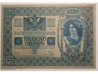 1000 крони / kronen Австрия 1902 Без надпечатка! RARE