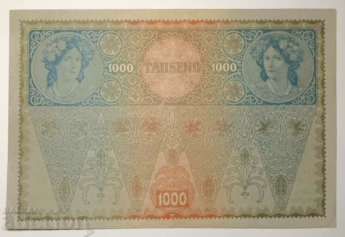 1000 κορώνες Αυστρία-Ουγγαρία 1902 / 1000 κορώνες Αυστρία XF