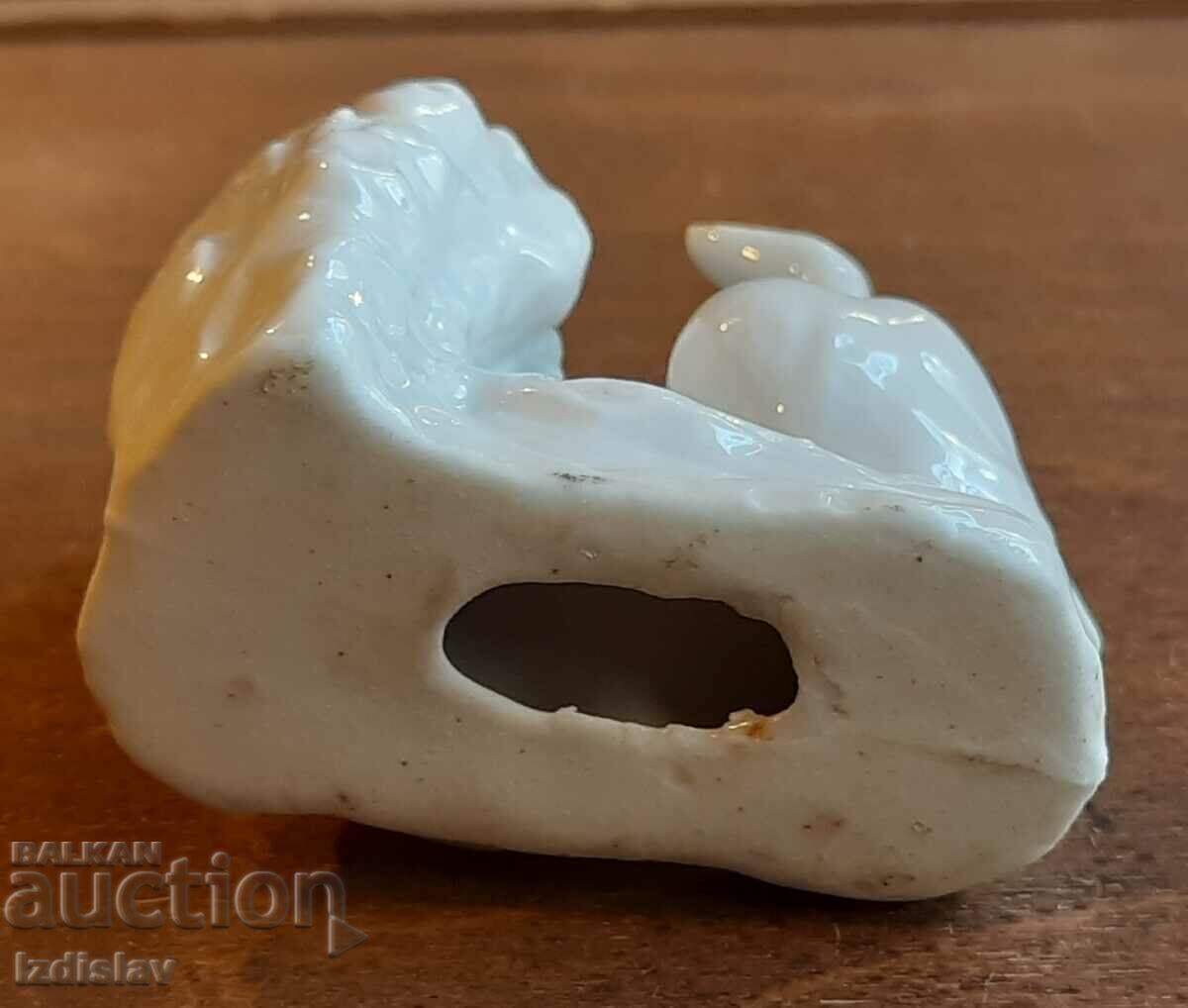 Auction Porcelain figure of geese Auction Porcelain figure of geese