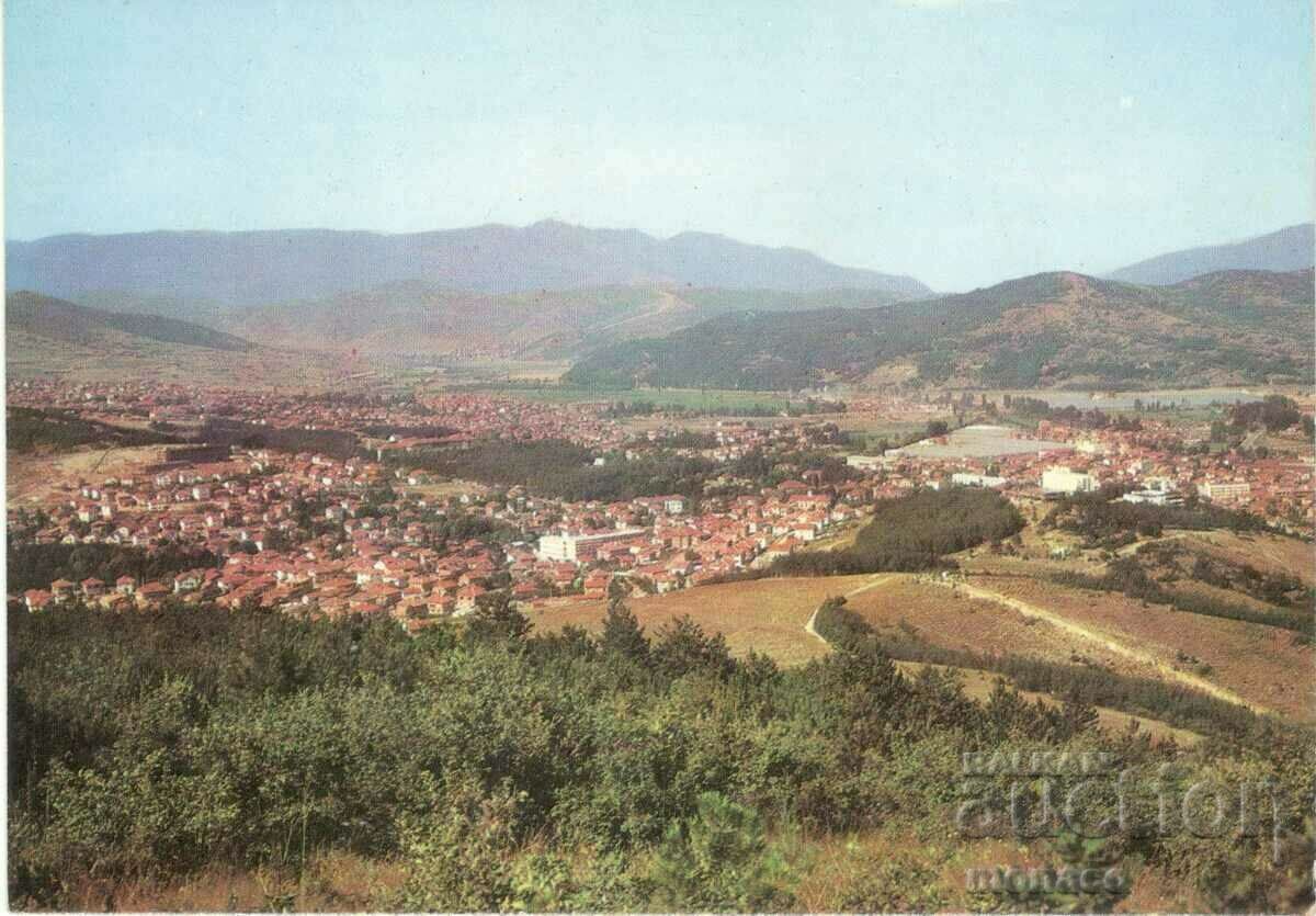 Παλιά καρτ ποστάλ - Βέλινγκραντ, γενική άποψη