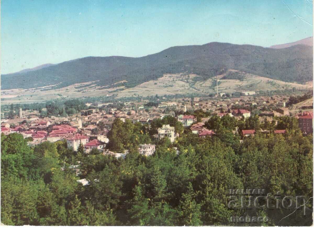 Carte poștală veche - Velingrad, Vedere generală