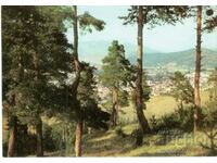 Παλιά καρτ ποστάλ - Velingrad, θέα