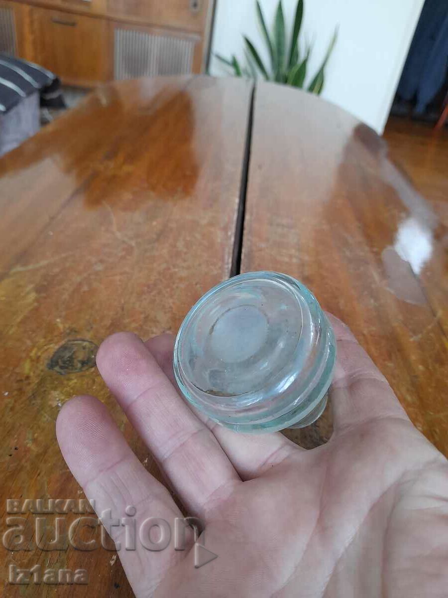 Auction Old glass stopper, stopper Auction Old glass stopper, stopper