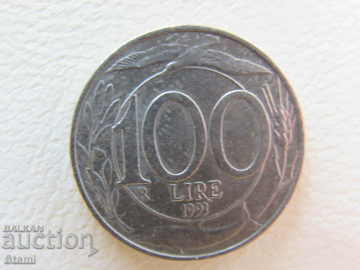 Ιταλία, 100 λίρες, 1993, 112 W