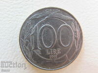 Италия,100 лири, 1993 г., 112W