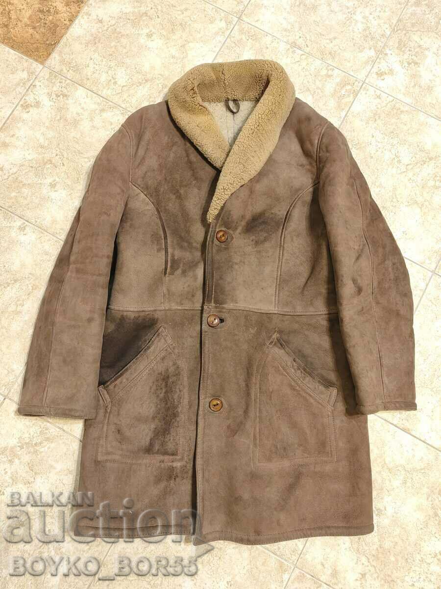 Quality Bulgarian Men's Genuine Leather Coat