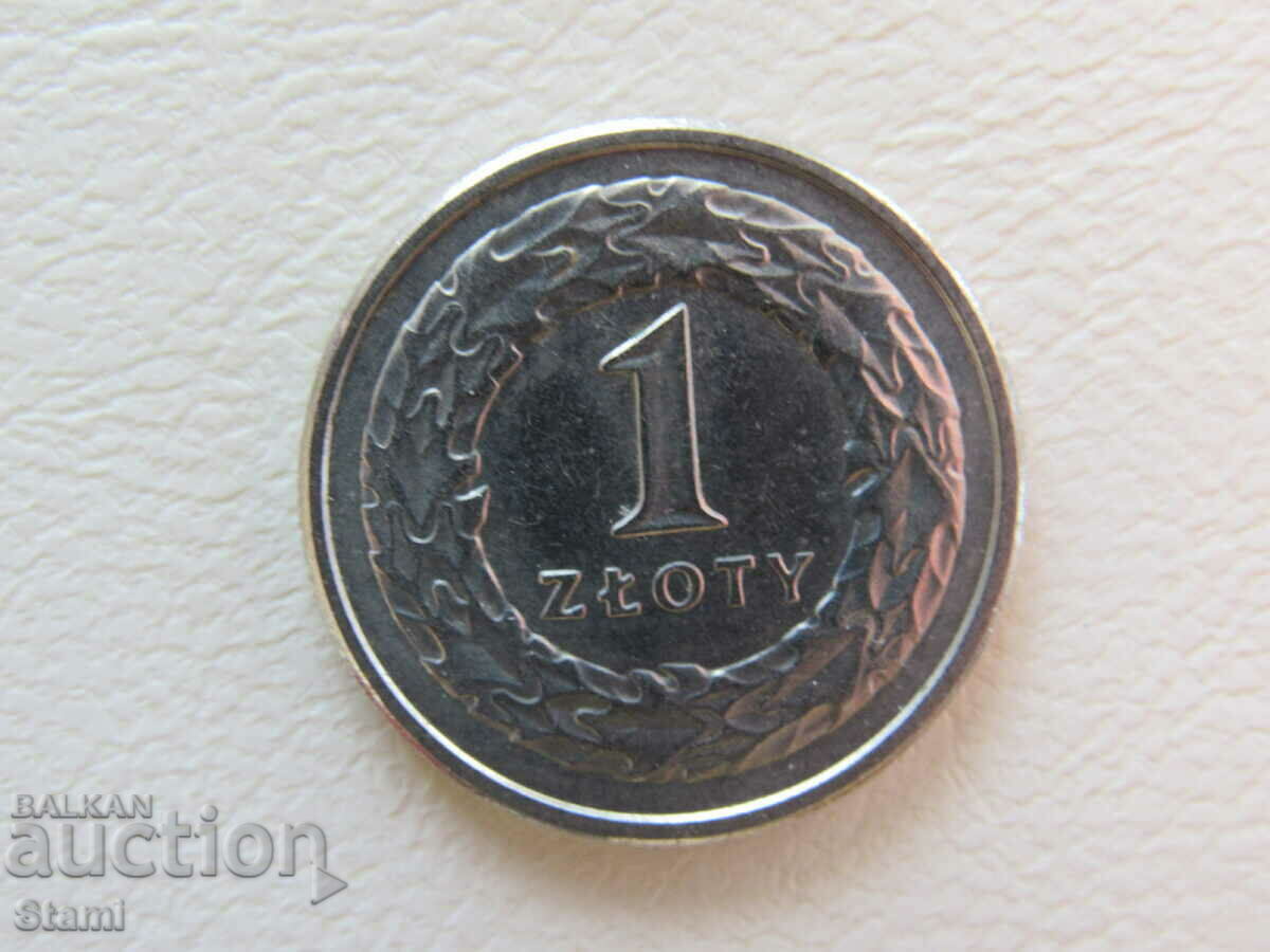 Poland, 1 zloty, 1992, 113W with price 1.20 BGN | € 0.61 Poland, 1 zloty, 1992, 113W with price 1.20 BGN | € 0.61