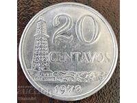 20 centavos 1978, Brazil