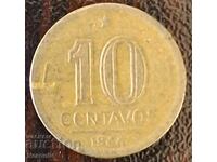 10 centavos 1944, Brazil