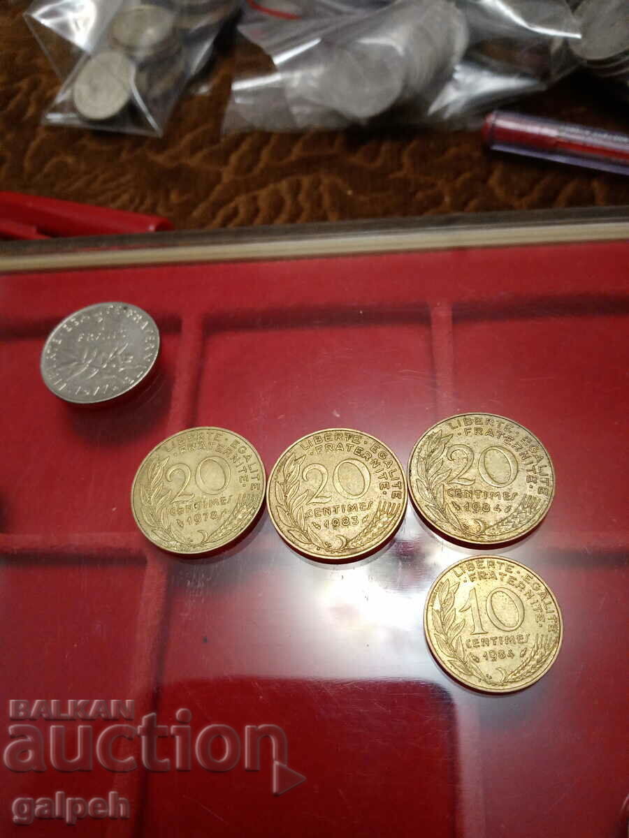 Auction LOT FRANCE - 15 pcs. - BGN 2.25 Auction LOT FRANCE - 15 pcs. - BGN 2.25