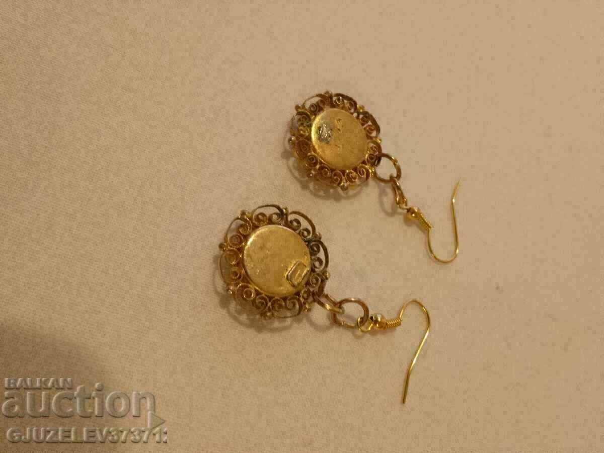 Vintage βενετσιάνικα σκουλαρίκια Micro Mosaic της δεκαετίας του 1930 με τιμή € 35.79 | 70.00 BGN