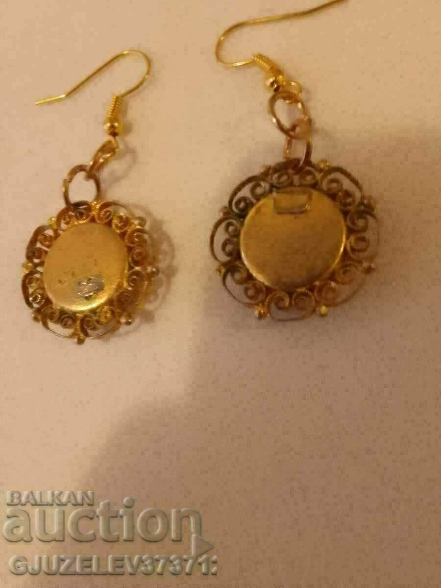 Cercei cu micromozaic venețieni de epocă, anii 1930 - 5