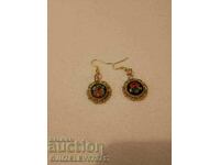 Cercei cu micromozaic venețieni de epocă, anii 1930