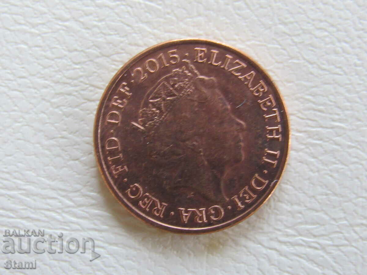 Auction Great Britain, 1 penny, 2015, new, 114W Auction Great Britain, 1 penny, 2015, new, 114W
