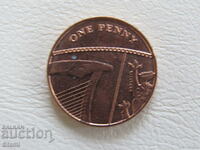 Marea Britanie, 1 penny, 2015, nou, 114W