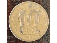 10 centavos 1945, Brazilia