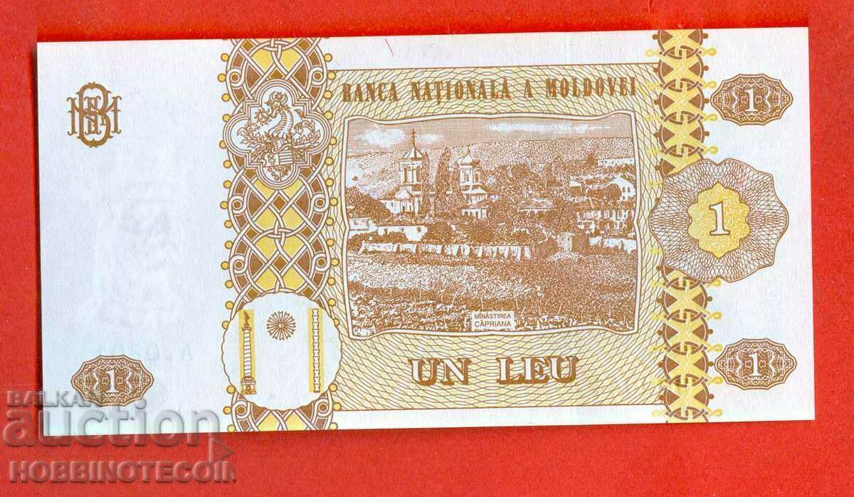 MOLDOVA MOLDOVA 1 Leu issue issue 2006 - 000073 NEW UNC with price 19.54 BGN | € 9.99 MOLDOVA MOLDOVA 1 Leu issue issue 2006 - 000073 NEW UNC with price 19.54 BGN | € 9.99