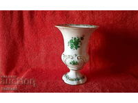 Old porcelain vase KAISER handmade Gilding