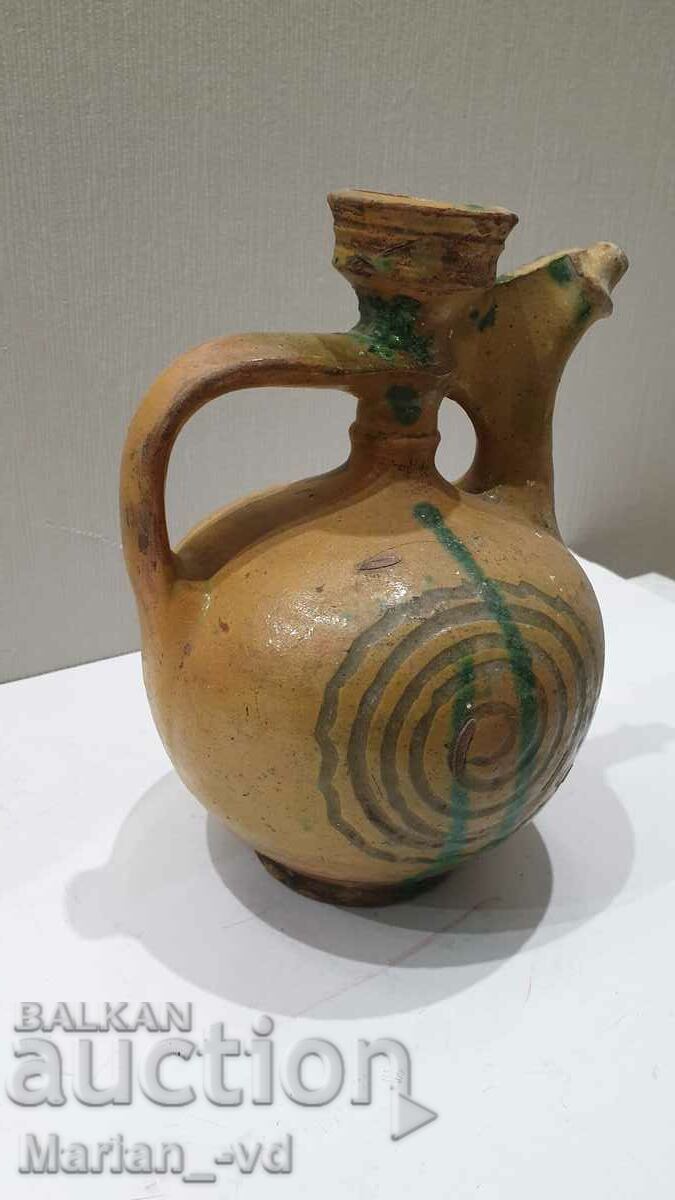 Old ceramic cronder with price 30.00 BGN | € 15.34 Old ceramic cronder with price 30.00 BGN | € 15.34