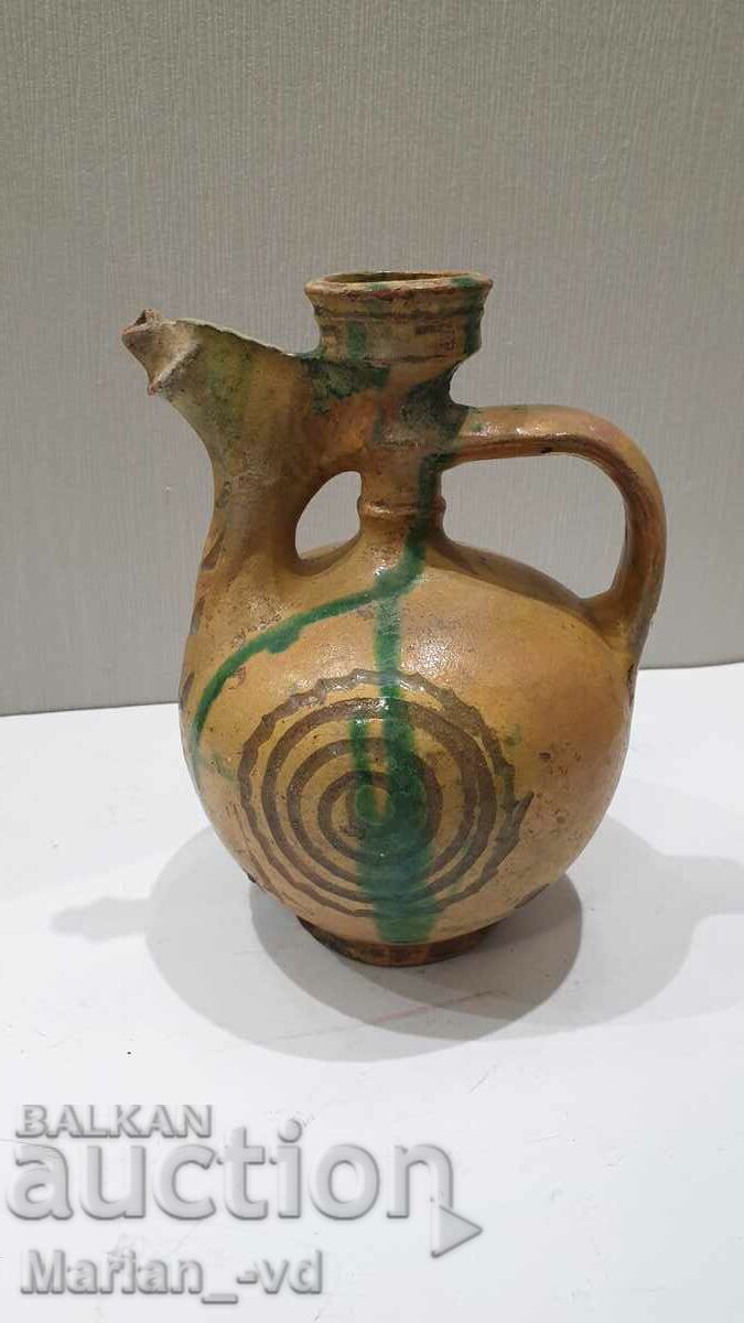 Auction Old ceramic cronder Auction Old ceramic cronder