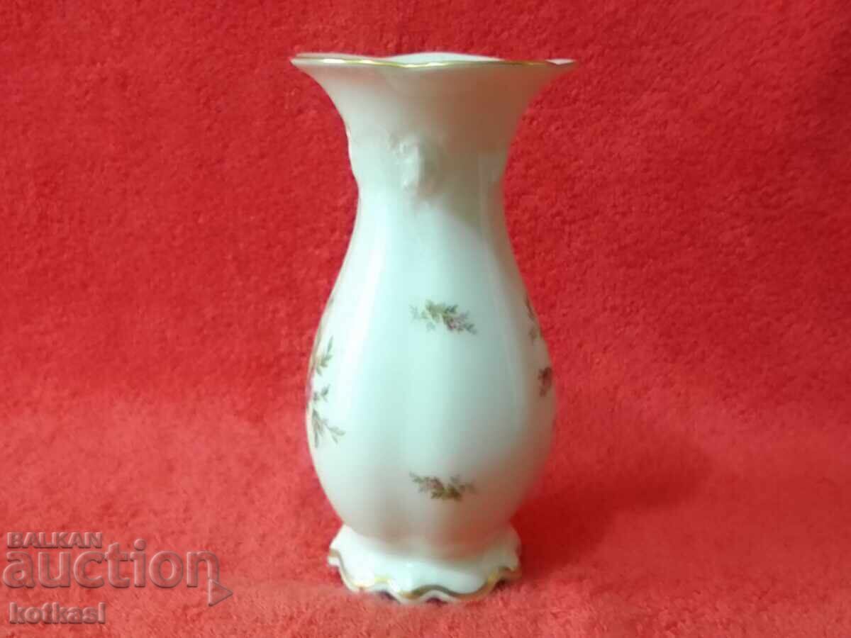 Доставка на Стара порцеланова Ваза Rosenthal позлата Релефна повърхност Доставка на Стара порцеланова Ваза Rosenthal позлата Релефна повърхност