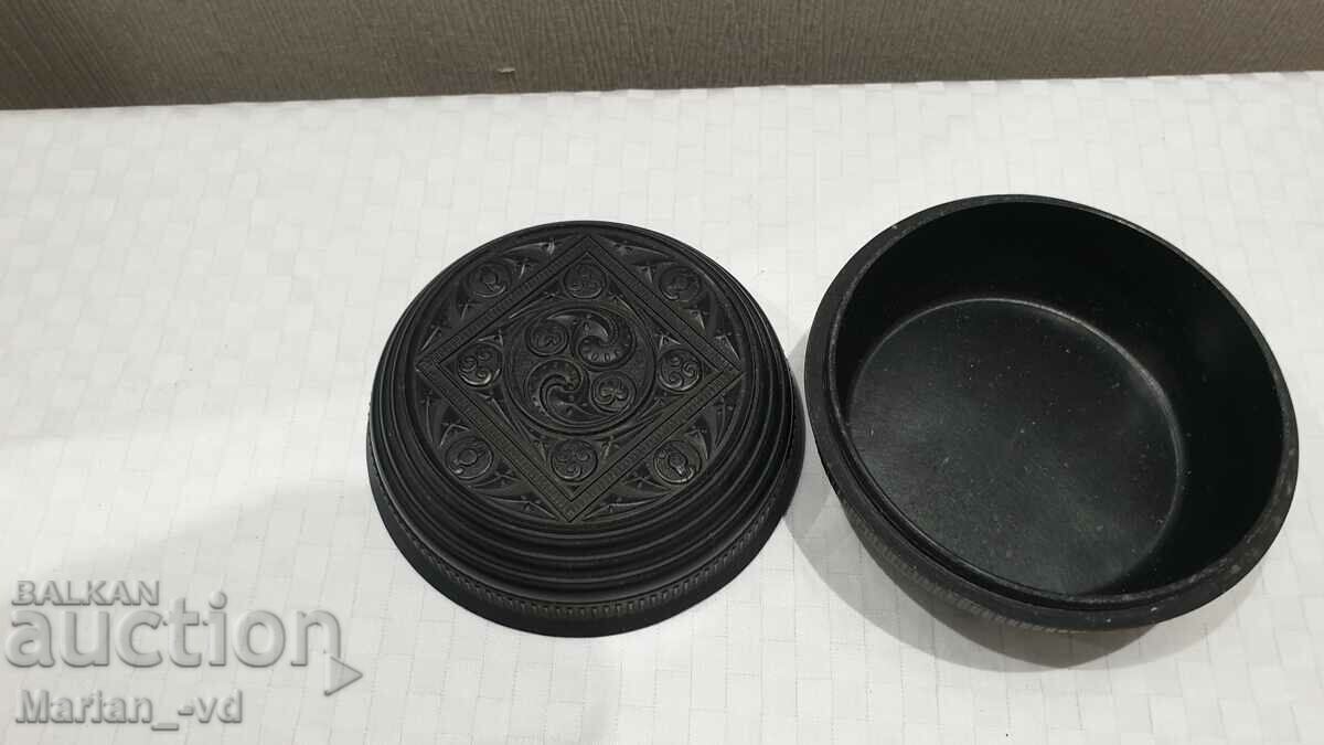 Cutie veche de bijuterii din bachelit - 6