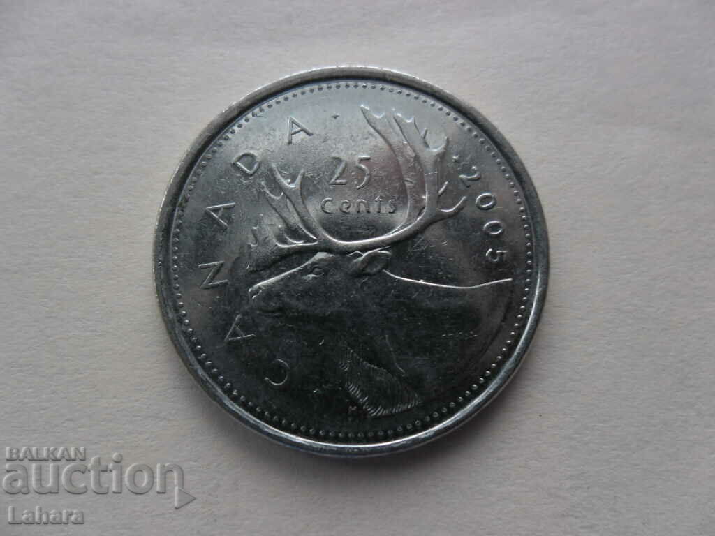 25 cents 2005 Canada