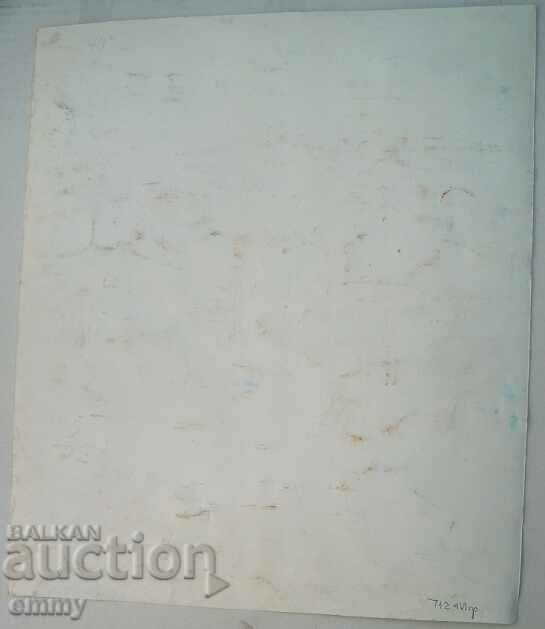 Delivery of Old watercolor drawing - old houses Delivery of Old watercolor drawing - old houses