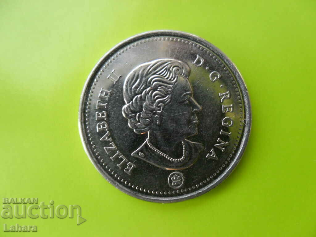 25 σεντς 2016 Καναδάς με τιμή 1.40 BGN | € 0.72