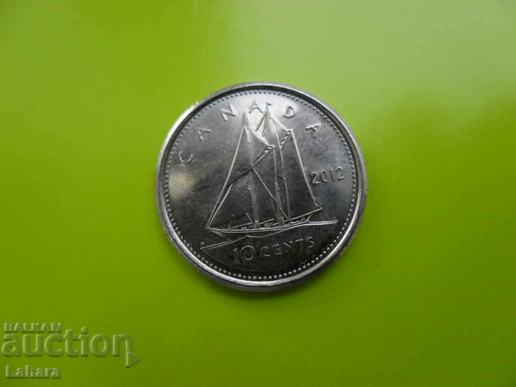 10 cents 2012 Canada