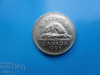 5 цента 1995 г. Канада