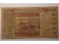 Παρτίδα 500 + 1000 φράγκα Αφρική / Λοτ Αφρική