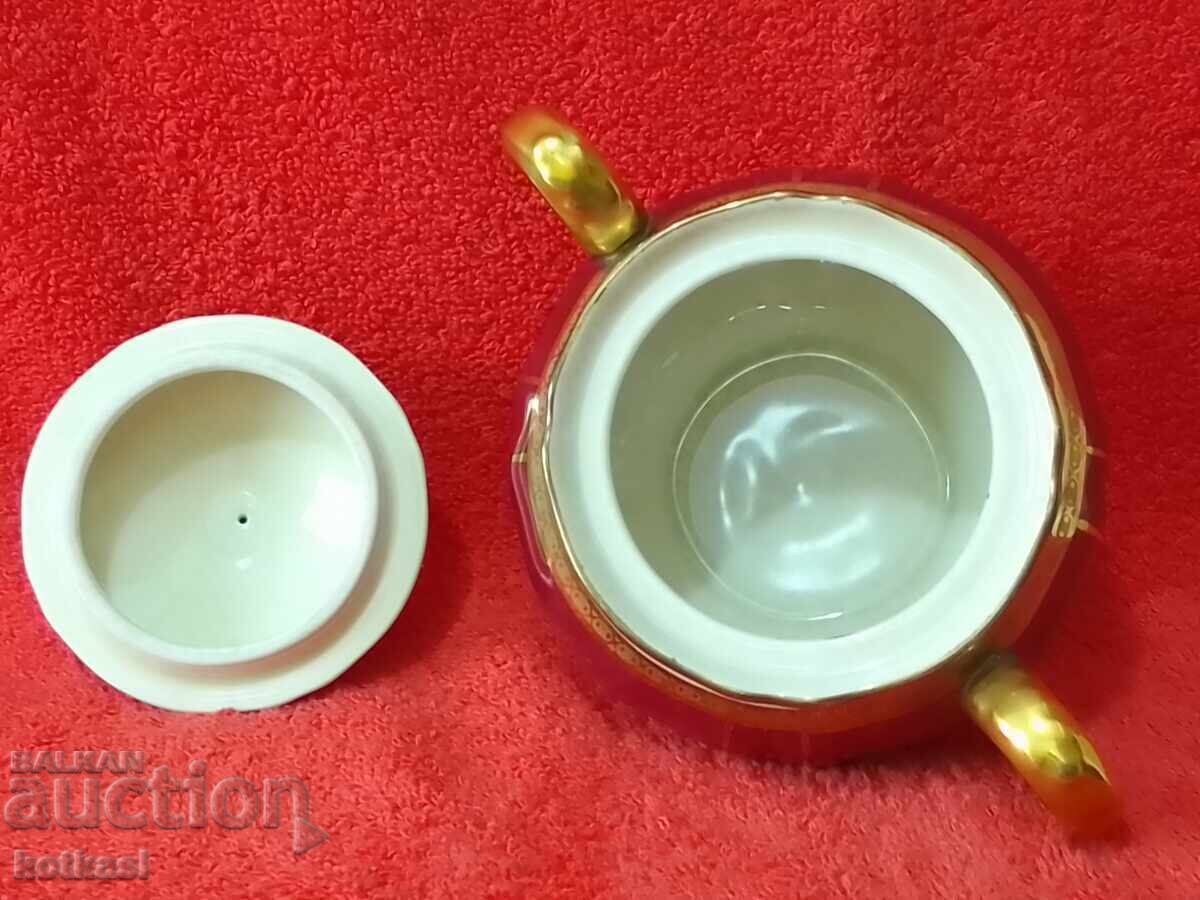Delivery of Old Porcelain Bowl Sugar Bowl Hutschenreuther gilt