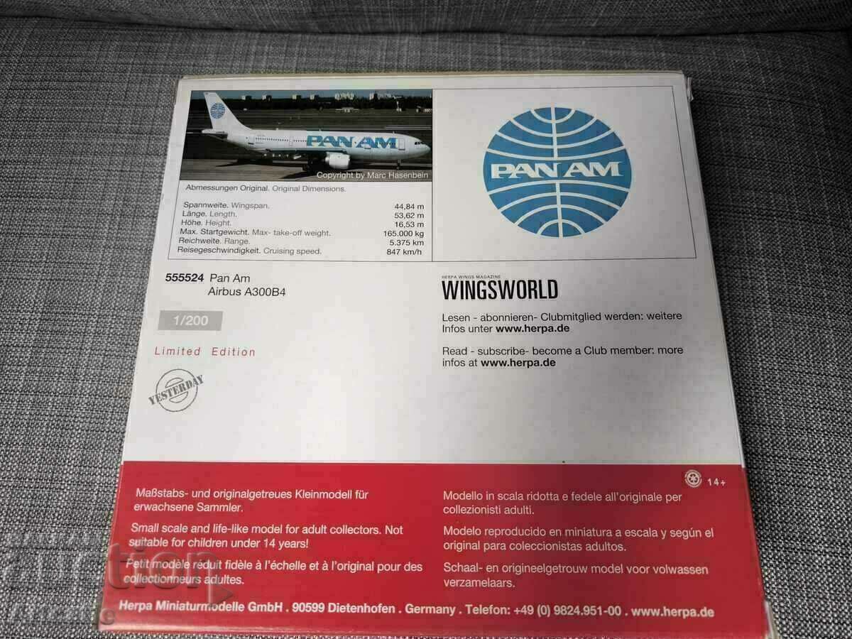 Delivery of Herpa Wings Airbus A300B4 Delivery of Herpa Wings Airbus A300B4