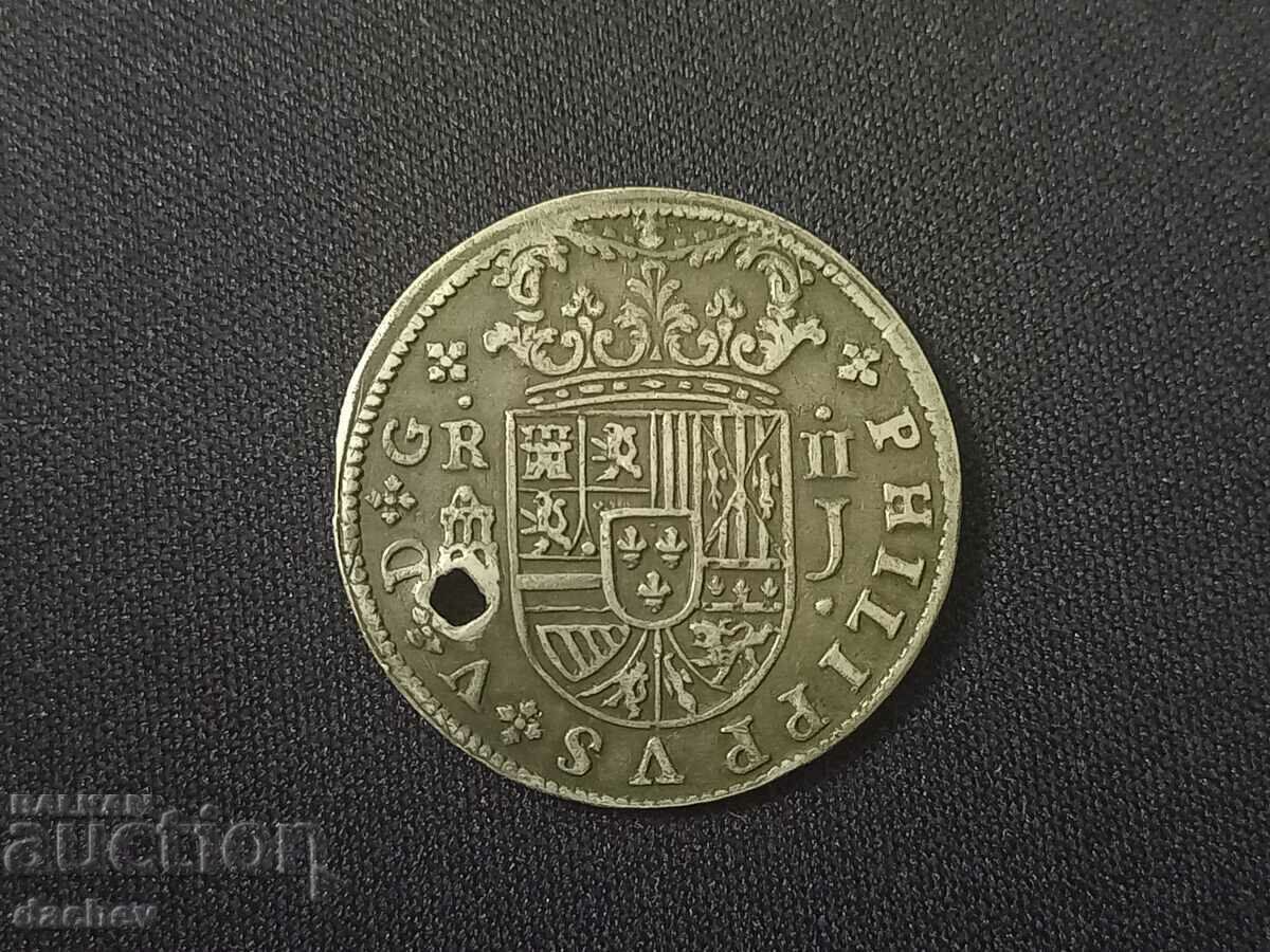 Σπάνιο ασήμι Reala Coin Ισπανία Ασήμι από κοσμήματα 1718. με τιμή € 30.00 | 58.67 BGN