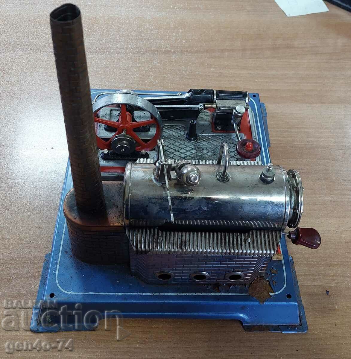working model of a steam engine