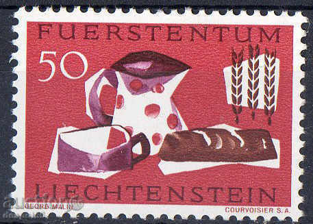 1963. Liechtenstein. Campanie împotriva foametei.