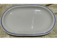 Old porcelain oblong German plate, Third Reich