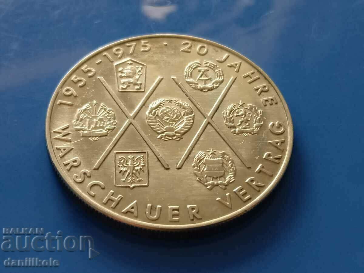 *$*Y*$* GDR 10 MARKS 1975 - 20 WARSAW TREATY *$*Y*$* - 5 *$*Y*$* GDR 10 MARKS 1975 - 20 WARSAW TREATY *$*Y*$* - 5
