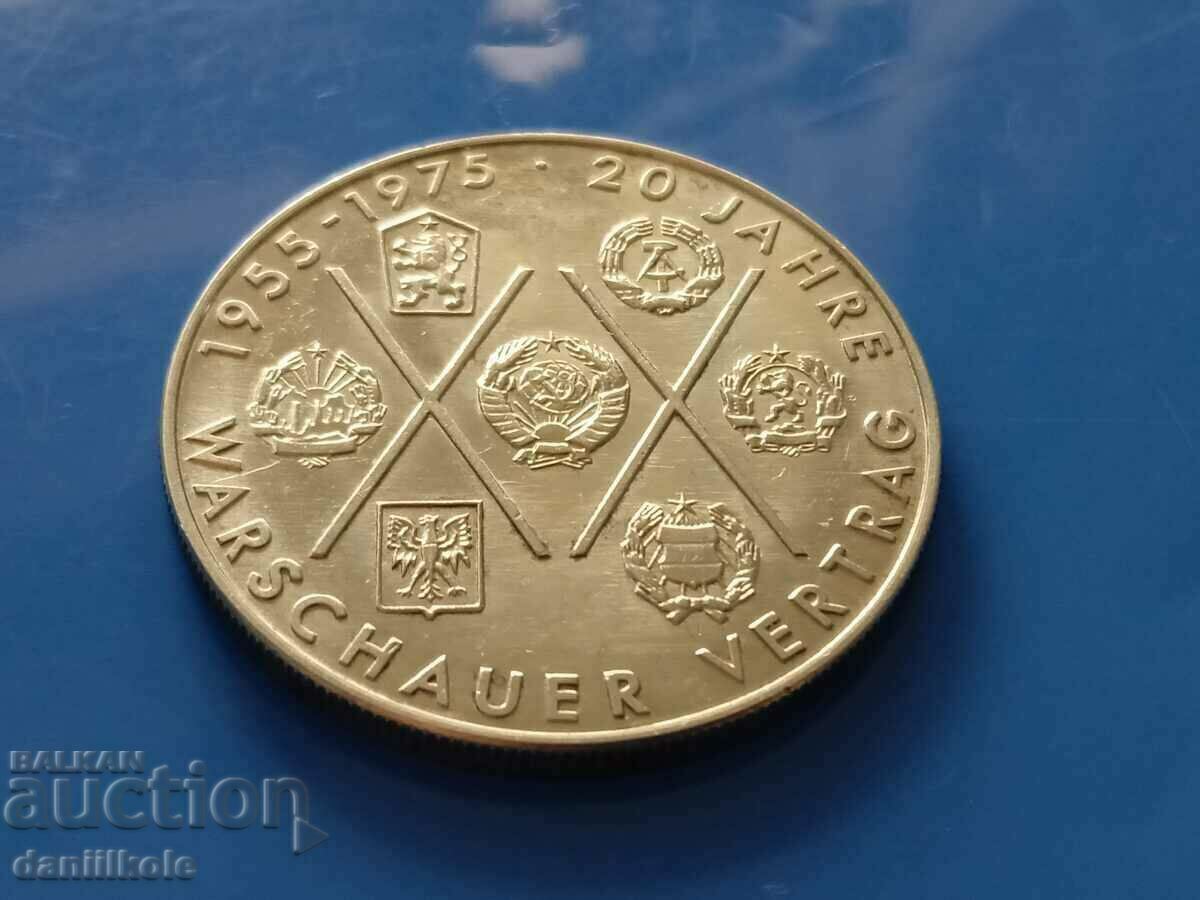*$*Y*$* GDR 10 MARKS 1975 - 20 WARSAW TREATY *$*Y*$* - 6 *$*Y*$* GDR 10 MARKS 1975 - 20 WARSAW TREATY *$*Y*$* - 6