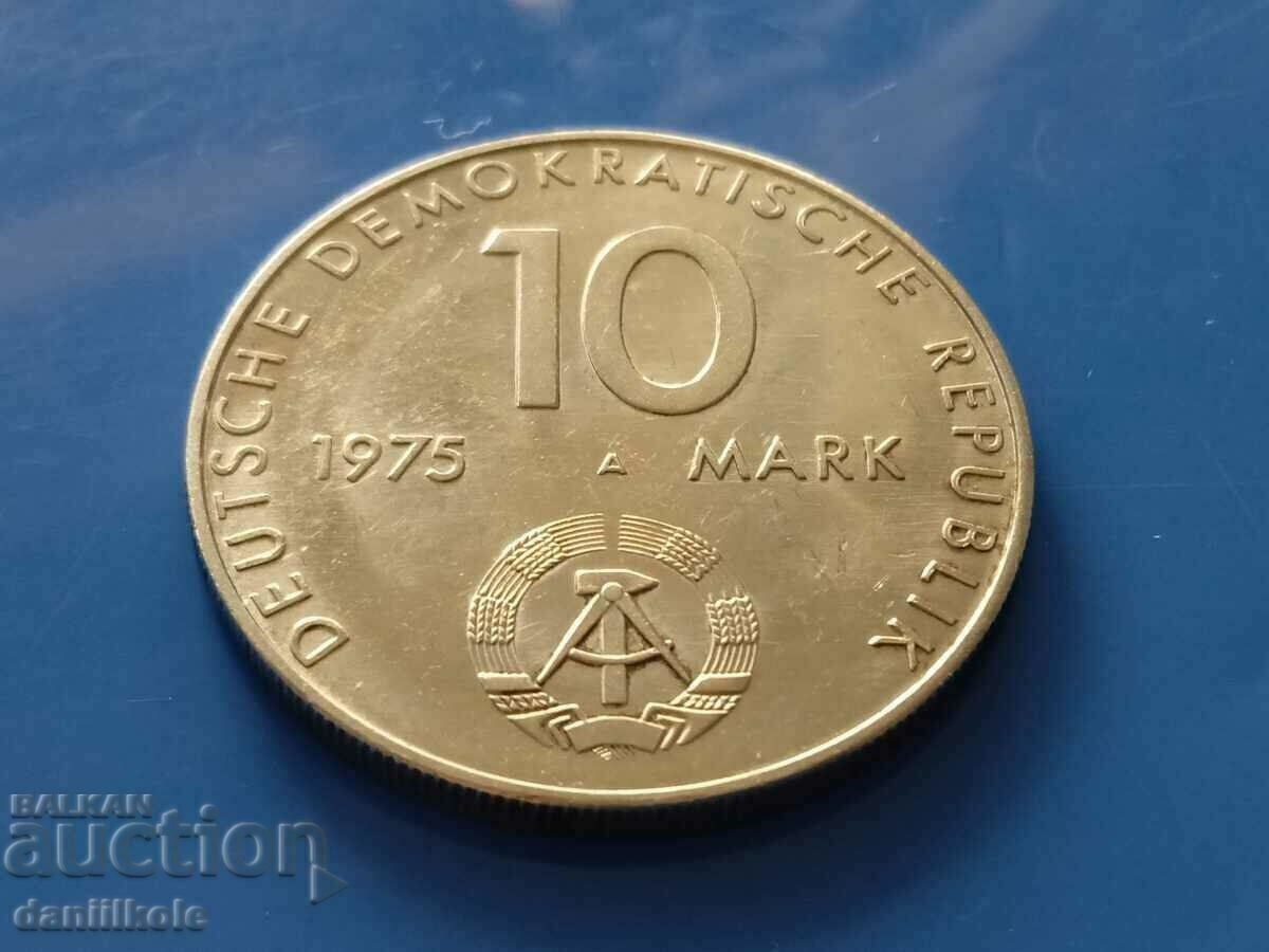 *$*Y*$* GDR 10 MARKS 1975 - 20 WARSAW TREATY *$*Y*$* - 7 *$*Y*$* GDR 10 MARKS 1975 - 20 WARSAW TREATY *$*Y*$* - 7
