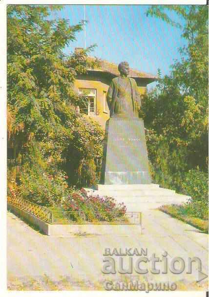Κάρτα Βουλγαρίας Μνημείο Vidin στον Boyan Chonos*