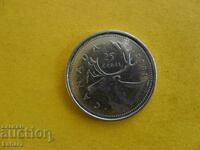 25 цента 2003 г. Канада