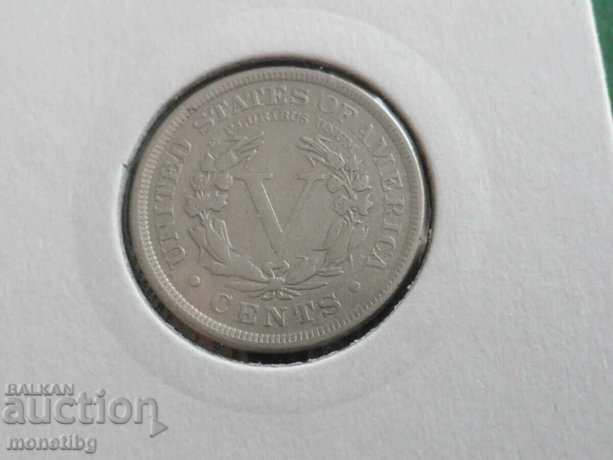 SUA 1907 - 5 cenți - 6 SUA 1907 - 5 cenți - 6